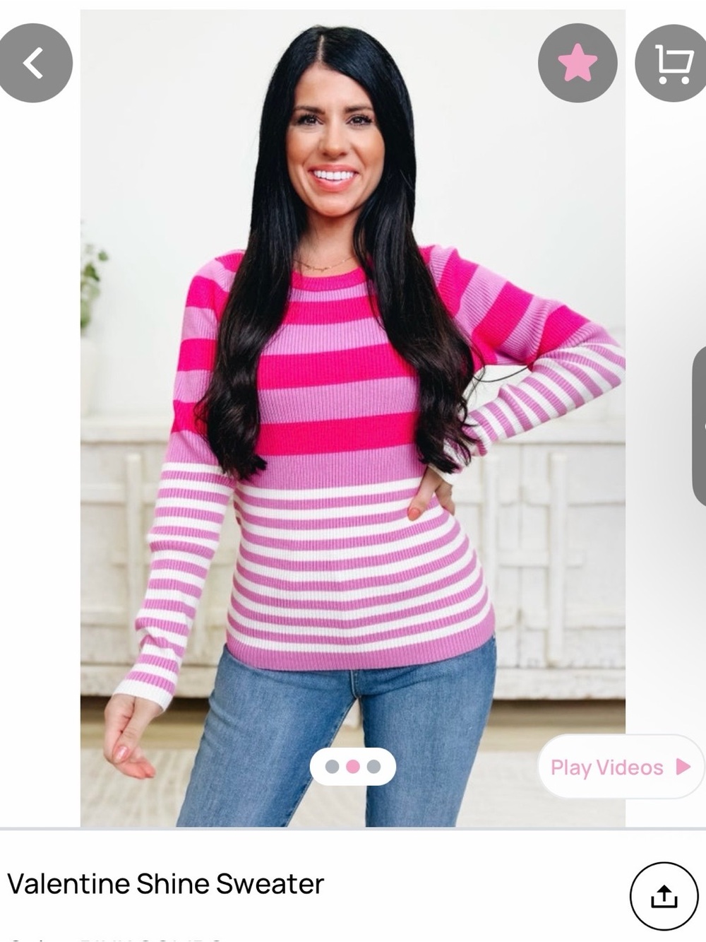 NWT. ANNIEWEAR Stripe Viscose Sweater. Size Small.